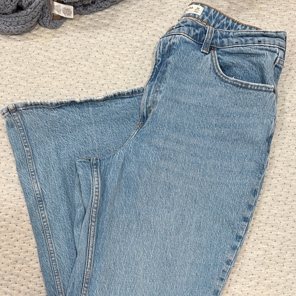 Abercrombie High Rise Flare Jeans